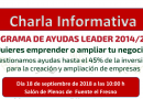 Charla Informativa “¿Quieres emprender o ampliar tu negocio?” Charla Informativa “¿Quieres emprender o ampliar tu negocio?”